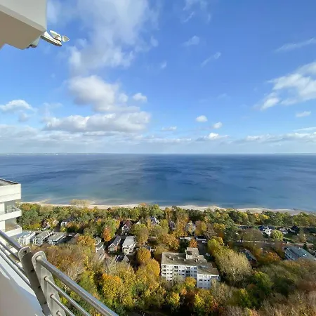 Panorama Ostseeblick - 100 Prozent Meerblick - Lägenhet Timmendorfer Strand